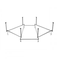 Монтажный комплект для ванны КАННЫ 150х150 см. (рама, слив-перелив с сифоном, крепеж к стене, крепеж 1WH112432 — фото 2, Ванны и комплектующие