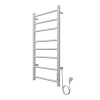 Полотенцесушитель электрический AZARIO PARMA 400/800 8 секций, диммер справа, белый арт-AZ10848W — фото 6, Электрические полотенцесушители