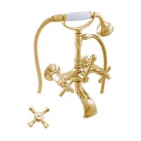 Смеситель Morava retro для ванной с душевым комплектом, арт-MK360.5/2Z — фото 1, Смеситель для ванны