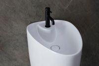 Раковина напольная Allen Brau Infinity белый глянец арт-4.21015.20 — фото 15, Раковины напольные