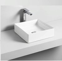 Раковина Artceram Scalino накладная без отверстий цвет белый матовый SCL001 05 00 — фото 1, Раковины накладные