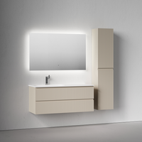 Товар: Тумба подвесная SANCOS Snob R левая 1195х445х500, c двумя ящиками оснащенными доводчиками, Beige Soft, арт.SNR120LCE - фото 3 Тумба подвесная SANCOS Snob R левая 1195х445х500, c двумя ящиками оснащенными доводчиками, Beige Soft, арт.SNR120LCE — фото 3, Тумбы под раковину