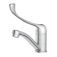 Project Смеситель для раковины,пов.излив локтевой , р/ОД, хром, LM, арт-LM4637C — фото 1, Смесители для раковины