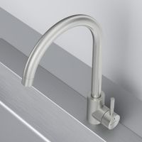 F85B07111 X-Joy S, смеситель для кухни с С-изливом, сатин — фото 6, Смесители для кухни