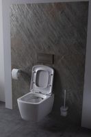 Унитаз Allen Brau Liberty 4.33004.20 подвесной Белый без сиденья — фото 38, Подвесные унитазы