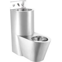 Туалет из нержавеющей стали с умывальником COMBI антивандальный 13123.C — фото 1, Аксессуары и оборудование для общественных мест