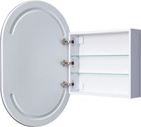 Товар: Зеркальный шкаф Aquanet Монте 60 белый, с LED подсветкой 00344788 - фото 14 Зеркальный шкаф Aquanet Монте 60 белый, с LED подсветкой 00344788 — фото 14, Зеркальные шкафы в ванную