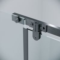 Товар: Душевое ограждение Grossman Pragma 100.K33.03.100.42.00-200.K33.03.100.42.00 (100х100х195) распашная,графит сатин,стекло прозрачное,2 места арт-120.K33.03.1010.42.00 - фото 9 Душевое ограждение Grossman Pragma 100.K33.03.100.42.00-200.K33.03.100.42.00 (100х100х195) распашная,графит сатин,стекло прозрачное,2 места арт-120.K33.03.1010.42.00 — фото 9, Квадратные душевые уголки