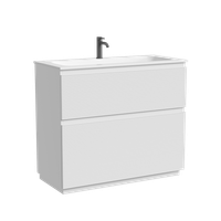 Товар: Тумба напольная SANCOS Folk Floor 995х445х850, c двумя ящиками оснащенными доводчиками, Bianco, арт.FL100FW - фото 5 Тумба напольная SANCOS Folk Floor 995х445х850, c двумя ящиками оснащенными доводчиками, Bianco, арт.FL100FW — фото 5, Тумбы под раковину