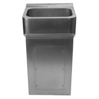 Раковина настенная РН 005 с пьедесталом арт-РН005сП — фото 2, Раковины подвесные