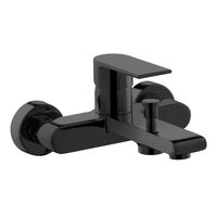 Смеситель для ванны AZARIO DELANO короткий излив, черный матовый арт-AZ-158405124 — фото 2, Смеситель для ванны