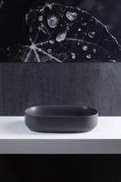 Раковина накладная Allen Brau Fantasy 55 антрацит арт-4.11022.AN — фото 4, Раковины накладные