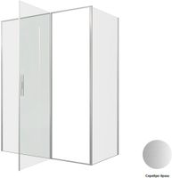 Душевой уголок Allen Brau Priority 160x80 3.31038.BA + 3.31041.BA серебро браш 3.31038.BA + 3.31041.BA — фото 5, Прямоугольные душевые уголки