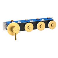 Смеситель для душа Raglo R20.273.03, золотой сатин — фото 1, Смеситель для душа