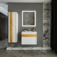 Комплект мебели для ванной Бриклаер , белый арт-БЕРЛИН 70BD — фото 1, Комплекты мебели для ванной