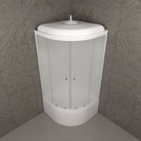 ДК Вельвет 90*90 Б (9 мест+сифон D50) арт-Щ0000065753 — фото 9, Душевые кабины