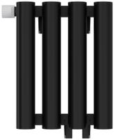 Отопительный радиатор Сунержа Кумир-0 EU50 левый 300х260 4 секции Матовый чёрный арт-31-0350-3004 — фото 6, Радиаторы отопления