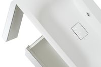 Тумба подвесная AXIOMA 100 /2 ящ/ AQUA DE MARCO 2100WGAXI/H — фото 9, Тумбы под раковину