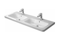 Раковина, Duravit, Durastyle, шгв 1300*480*170, отверстия для смесителя-1, цвет-белый арт-2338130000 — фото 1, Раковины встраиваемые сверху