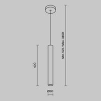 Товар: Подвесной светильник Maytoni MOD161PL-01B1 - фото 4 Подвесной светильник Maytoni MOD161PL-01B1 — фото 4, Подвесные светильники