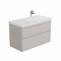 Тумба с раковиной Aquanet Nova Lite 2.0 100 R 2 ящ. цв. бежевый 00365911 — фото 2, Тумбы с раковиной