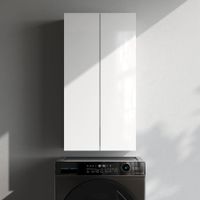 M85CHX0502WG X-Joy, Шкаф навесной с дверками, 50 см, белый глянец — фото 2, Шкафы для ванной