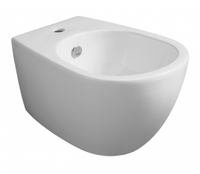 Биде SIMAS VIGNONI XS подвесное с одним отверстием цвет белый VI29/F85 — фото 1, Биде подвесные