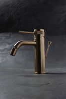 Смеситель для биде Allen Brau Priority 5.31A04-GB (с донным клапаном) золото — фото 9, Смесители для биде