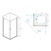 Товар: Душевой уголок RGW LE-30 800x800 06123008-11 - фото 1 Душевой уголок RGW LE-30 800x800 06123008-11 — фото 1, Душевые уголки