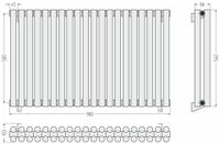 Товар: Отопительный радиатор Сунержа Эстет-11 500х900 20 секций Золотой шёлк арт-32-0302-5020 - фото 3 Отопительный радиатор Сунержа Эстет-11 500х900 20 секций Золотой шёлк арт-32-0302-5020 — фото 3, Радиаторы отопления