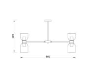Подвесной светильник Freya FR5203PL-16CH1 — фото 2, Подвесные светильники