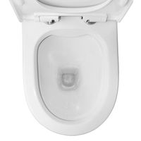 Унитаз-компакт Azario Mist 385х610х800 напольный, безободковый, с быстросъемным сиденьем микролифт арт-AZ-45 — фото 7, Напольные унитазы