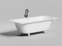 Ванна встраиваемая ORNELLA AXIS 190x90 покраска по RAL полностью 103412GF — фото 1, Ванны