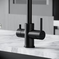 Смеситель для кухни SANCOS Vela с возможностью подключения фильтра для воды, цвет черный матовый, арт. арт-SC4013MB — фото 7, Смесители для кухни