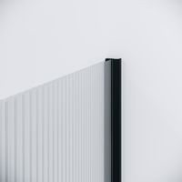 Товар: Дверь в нишу Niagara Nova NG-84-L11FHB (110х195) черный матовый,раздвижная влево,стекло рифленое,1 место - фото 10 Дверь в нишу Niagara Nova NG-84-L11FHB (110х195) черный матовый,раздвижная влево,стекло рифленое,1 место — фото 10, Раздвижные душевые двери