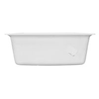 Кухонная мойка AZARIO Izmir 740х480х197 кварцевая, прямоугольная, сифон в комплекте, цвет Белый арт-CS00097681 — фото 2, Кухонные мойки