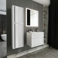 Товар: Комплект мебели для ванной Бриклаер БЕРЛИН 70BB, белый - фото 5 Комплект мебели для ванной Бриклаер БЕРЛИН 70BB, белый — фото 5, Комплекты мебели для ванной