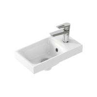 Раковина Cersanit MODUO UM-MOD40/1, белый — фото 1, Раковины встраиваемые сверху