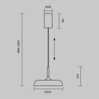 Товар: Подвесной светильник Maytoni MOD189PL-L30W3K - фото 8 Подвесной светильник Maytoni MOD189PL-L30W3K — фото 8, Подвесные светильники