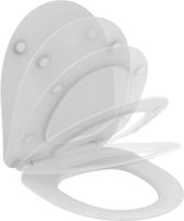 Крышка-сиденье для унитаза Ideal Standard i.life A с функцией плавного закрытия, дюропласт, с функцией fast fix (легкосъемное) арт-T467601 — фото 2, Сиденья для унитаза