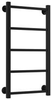 Товар: Полотенцесушитель водяной Стилье Версия-КН 800х400 (5) П 20х20 Чёрный арт-17640-8040 - фото 4 Полотенцесушитель водяной Стилье Версия-КН 800х400 (5) П 20х20 Чёрный арт-17640-8040 — фото 4, Водяные полотенцесушители