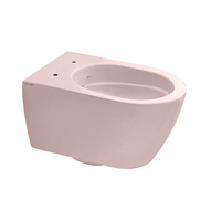 Унитаз Scarabeo MOON подвесной безободковый цвет розовый матовый арт-5520/CL 54 — фото 1, Подвесные унитазы