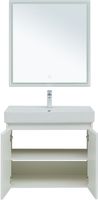 Мебель для ванной Aquanet Nova Lite 75 белый глянец (2 дверцы) арт-00302535 — фото 11, Комплекты мебели для ванной