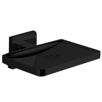 Товар: Мыльница COLOMBO DESIGN BASICQ настенная несъемная цвет черный матовый арт-B3781.NM - фото 3 Мыльница COLOMBO DESIGN BASICQ настенная несъемная цвет черный матовый арт-B3781.NM — фото 3, Мыльницы