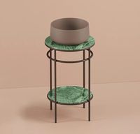 Мебельная полка Artceram Vogue для металлической консоли цвет issogne green TFA012 93 — фото 1, Полки