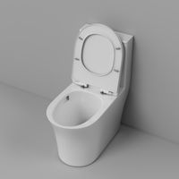 Унитаз напольный Grossman Thin Rim (656х370х796) тонкий ободок,белый с тонкой крышкой,микролифт,смыв торнадо,1 место арт-GR-5607SQ — фото 8, Напольные унитазы