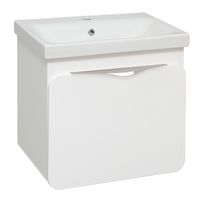 Тумба подвесная SKANDI 60 /белая/ AQUA DE MARCO 2060WCSCA/H — фото 2, Тумбы под раковину