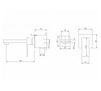 Товар: Смеситель ABBER Daheim AF8212NG для раковины скрытого монтажа, никель - фото 3 Смеситель ABBER Daheim AF8212NG для раковины скрытого монтажа, никель — фото 3, Смесители для раковины