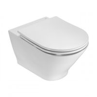 Gap Round сиденье для чаши, Soft Close, тонкая ROCA арт-7801D12007 — фото 7, Сиденья для унитаза