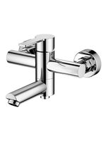 Agger Easy смеситель для ванны однорычажный с душевым набором, хром глянцевый арт-A3121200 — фото 2, Смеситель для ванны